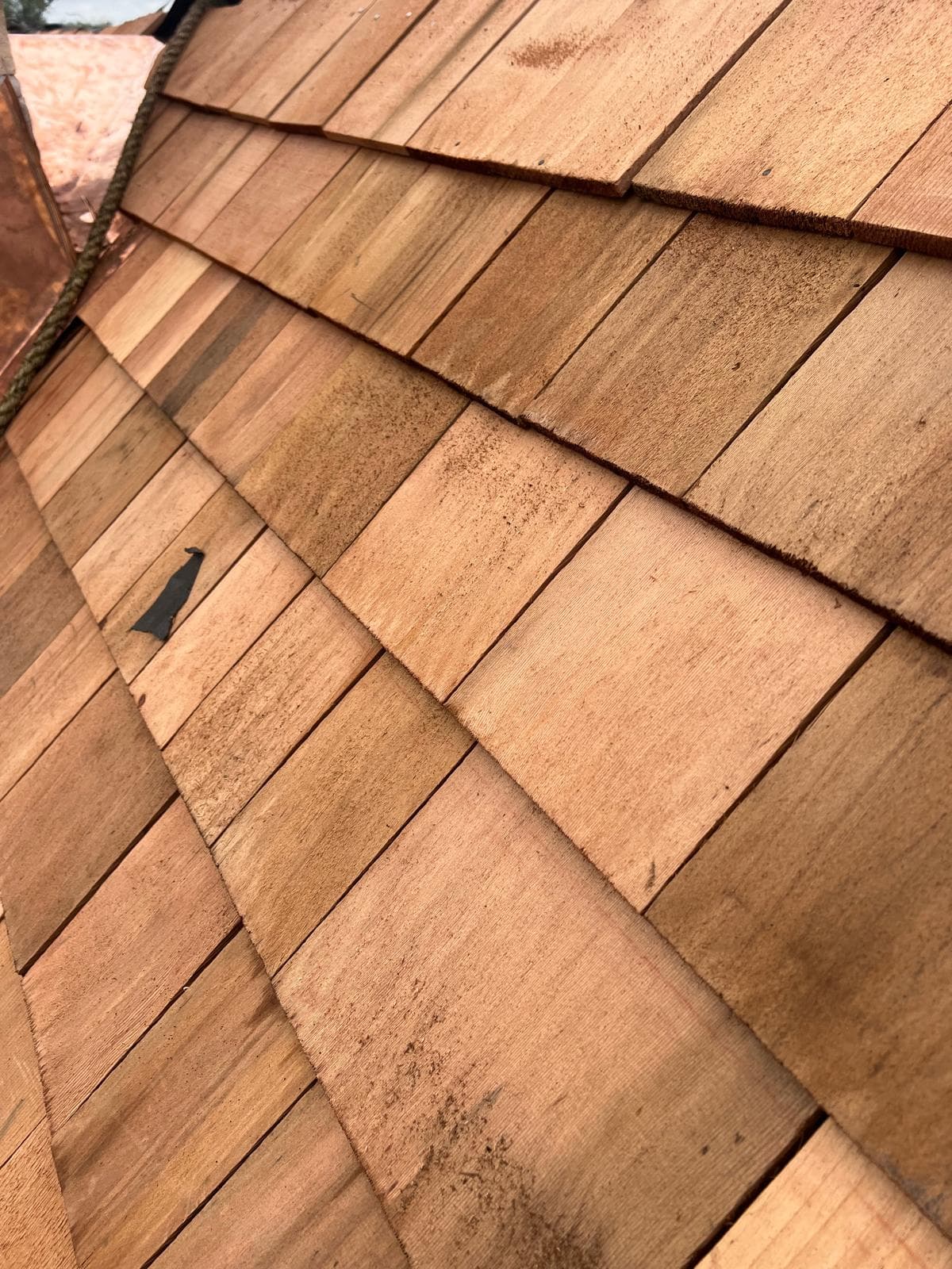 Cedar Shake Roofing & Copper Detailing