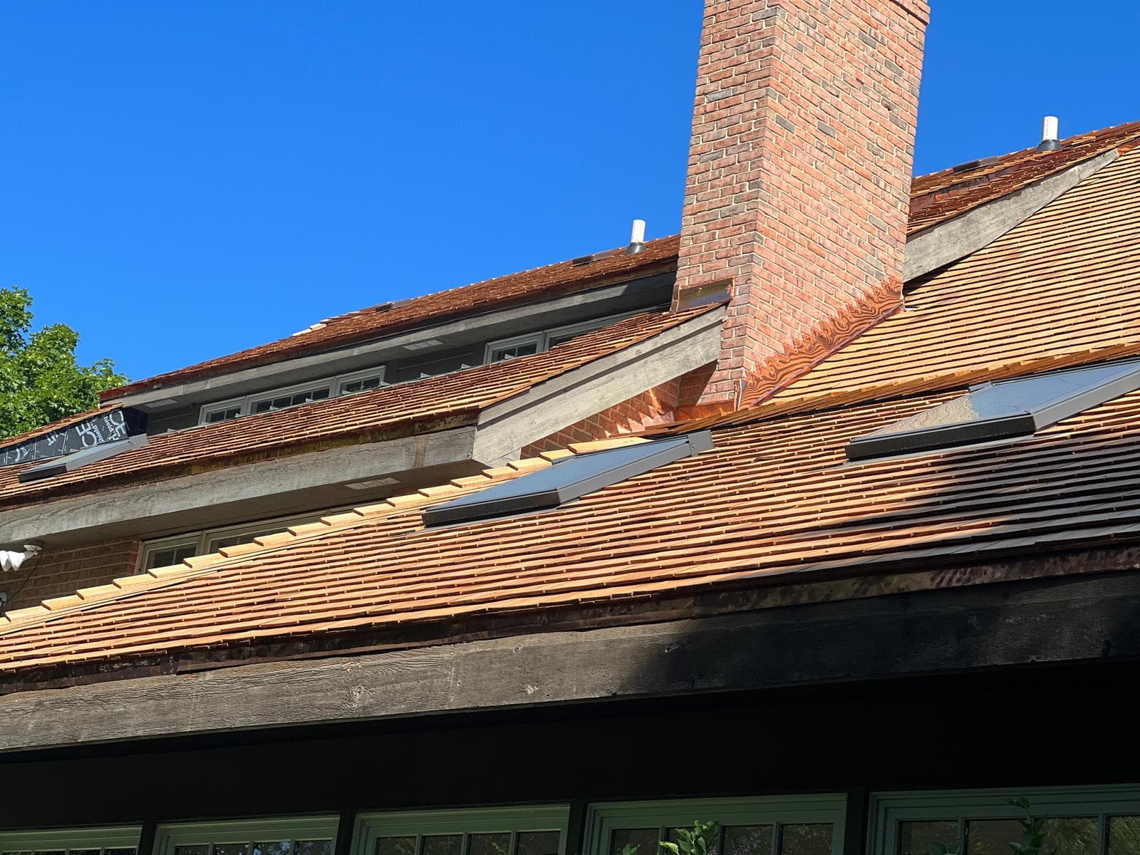 Cedar Shake Roofing & Copper Detailing
